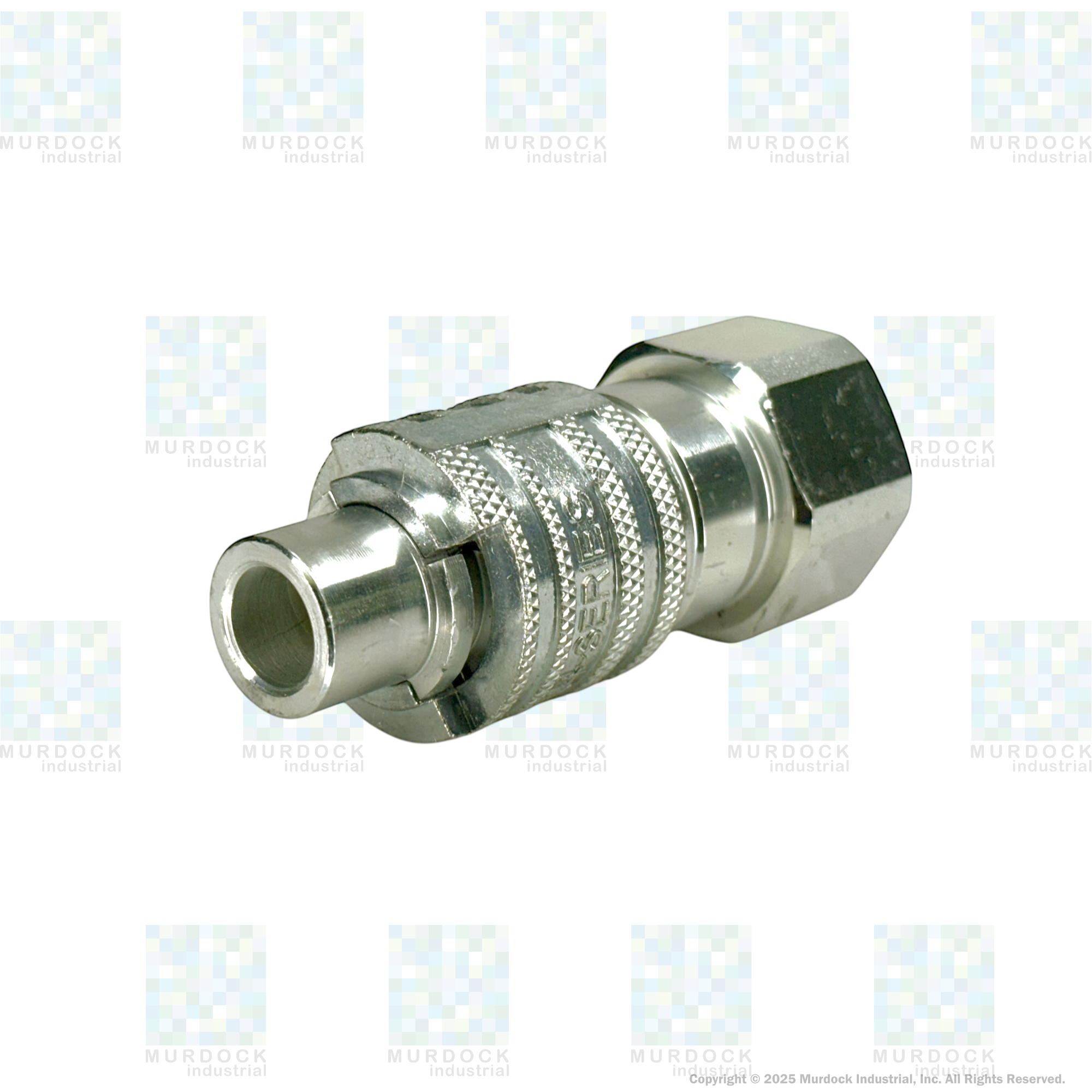 N4F6 by Dixon Valve | Pneumatic Quick Disconnect Coupling | Dix-Lock® N-Series | 3/4" Female NPTF x 1/2" Body Size | Plug | Steel