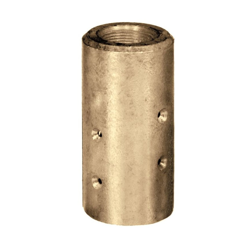 NH-BR1 by Kuriyama | NH-BR Series | Sandblast Coupling Nozzle Holder | 3/4" Hose ID | 1-1/2" Hose OD | Brass