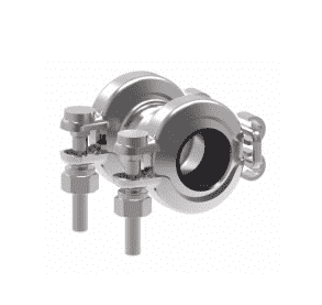 NH1650C125B0325 Aeroquip by Danfoss | Self-Restrained Flexmaster Coupling | 1.25 Pipe OD | Straight | Steel