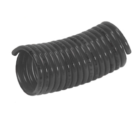 N9XX1-100 by Nycoil | Self-Storing Air Hose | 3/4" Hose ID | Black | 160 PSI | Nylon | 100ft Bulk