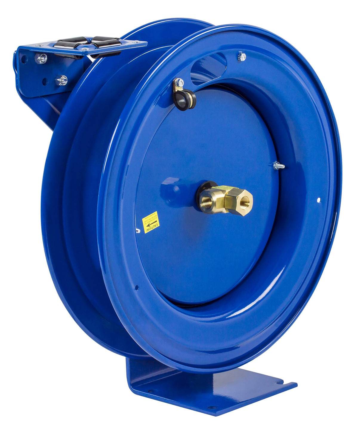 EZ-P-LPL-335 by Coxreels | EZ-P Series | 300 PSI EZ-Coil Safety Spring Driven Hose Reel for Air, Water & Oil | 3/8" Hose ID, 3/8" FNPT Inlet | Steel | 35ft Capacity, Hose Not Included