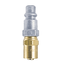 PD11-4 by ZSi-Foster | Quick Disconnect Plug | 3/8" x 3/4" ID | Reusable Hose End | Steel