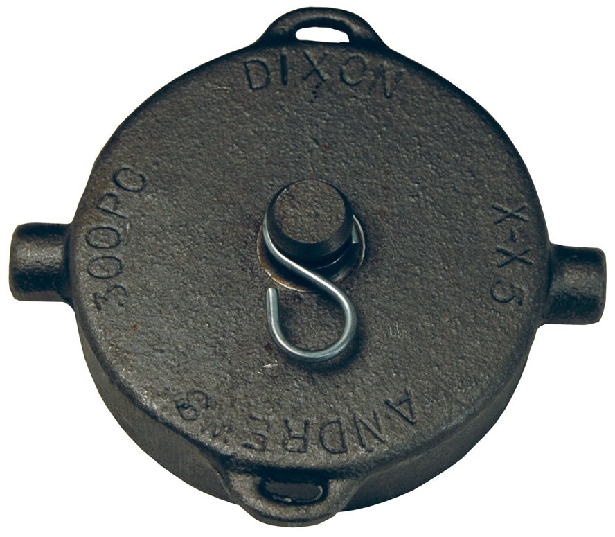 300-PC-MI by Dixon Valve | Tank Transport Equipment | Pipe Cap | 3" Female NPSM | Iron