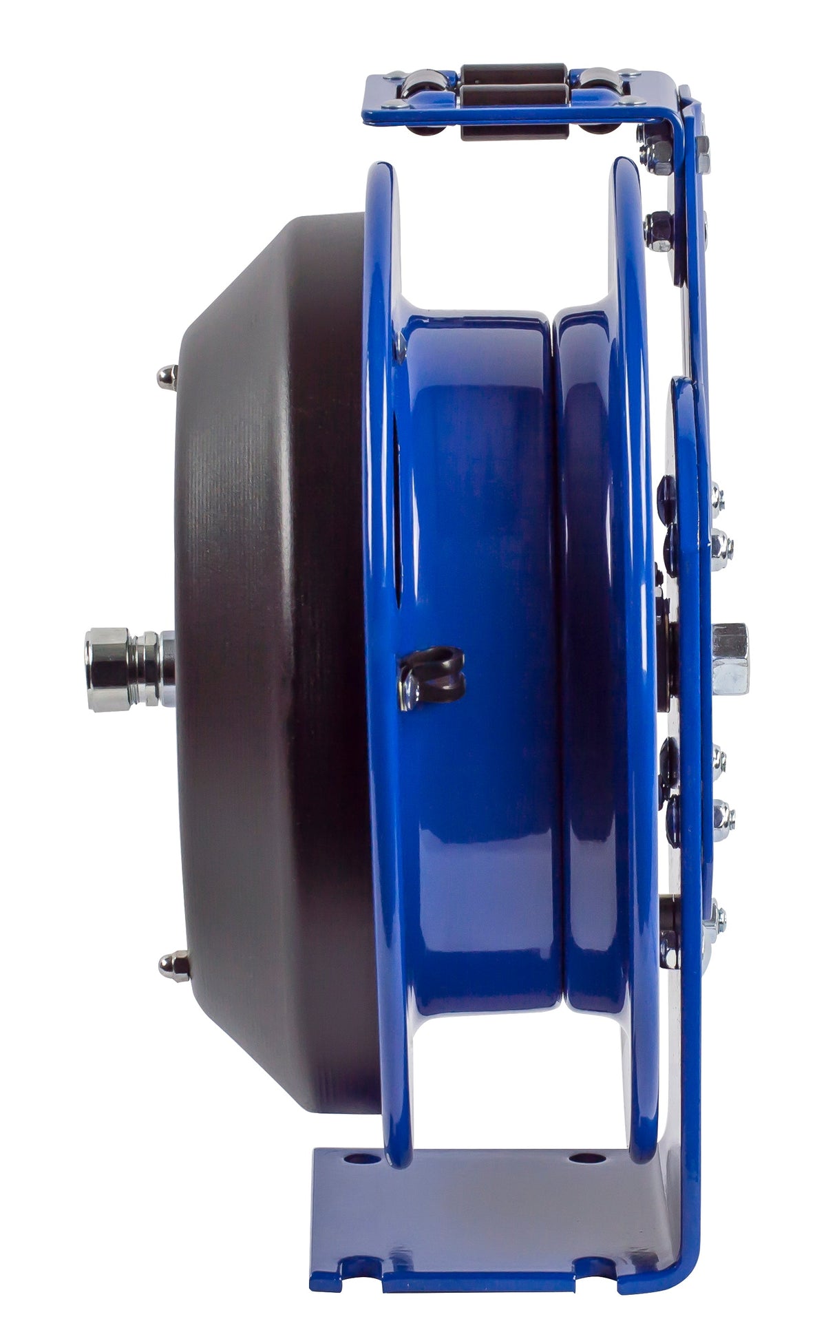 PC13L-5012 by Coxreels | PC Series | Spring Driven Cord Reel | 12/3 SJO Cord, 25A, 115V | Steel | 50ft Capacity, Cord Not Included