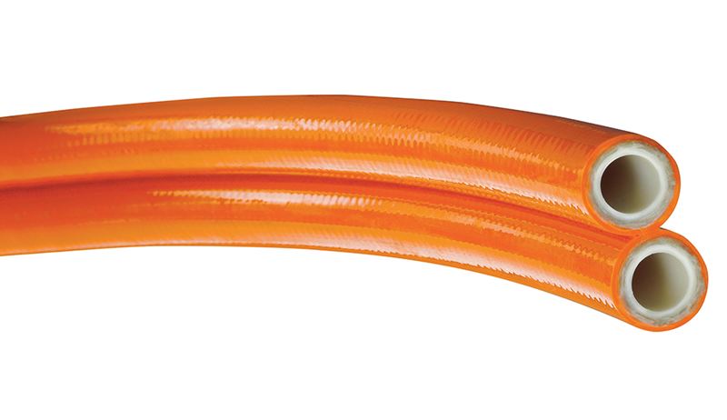 PF354NCTL-04-250R Alfagomma Piranhaflex™ by Kuriyama | PF354NCTL Series | SAE 100R7 | Twin Line Thermoplastic Hydraulic Hose | Non-Conductive | 1/4" ID | 0.496" OD | 2750 PSI | 250ft Length