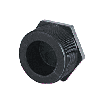 PLUG100 by Banjo | Pipe Fitting for Pipe Plugs | 1" Male NPT | 300 PSI | Polypropylene | Pack of 10