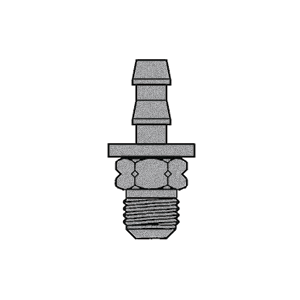 B-282-0408C Breco by Foster | 1/4" Push-Lock x 5/16" Male SAE 45° Flare | Straight