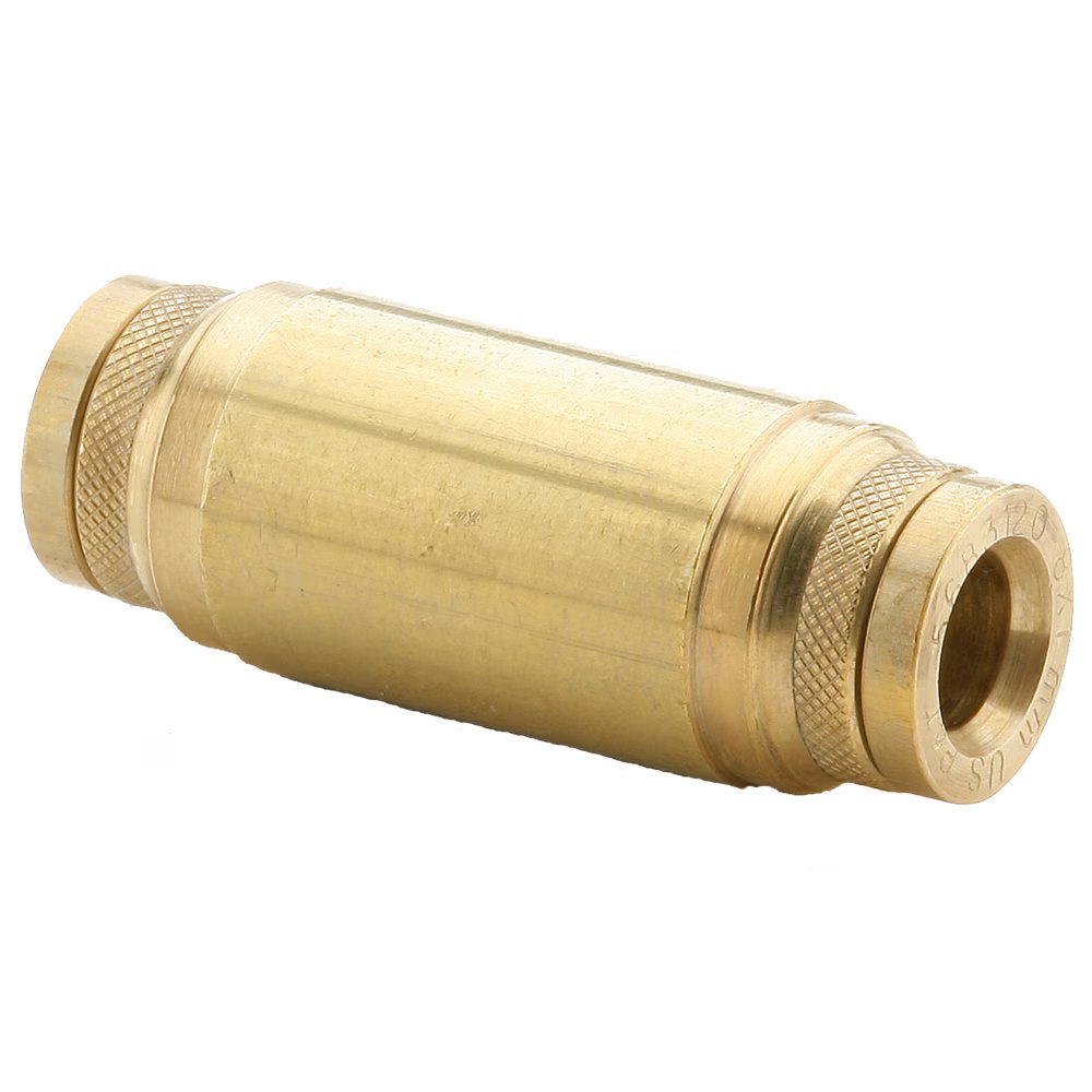 HPMTB10 by Parker | Tube to Tube Fitting | Union | 10 mm Push-to-Connect | 51.7 mm Length | Straight | Brass | Pack of 10