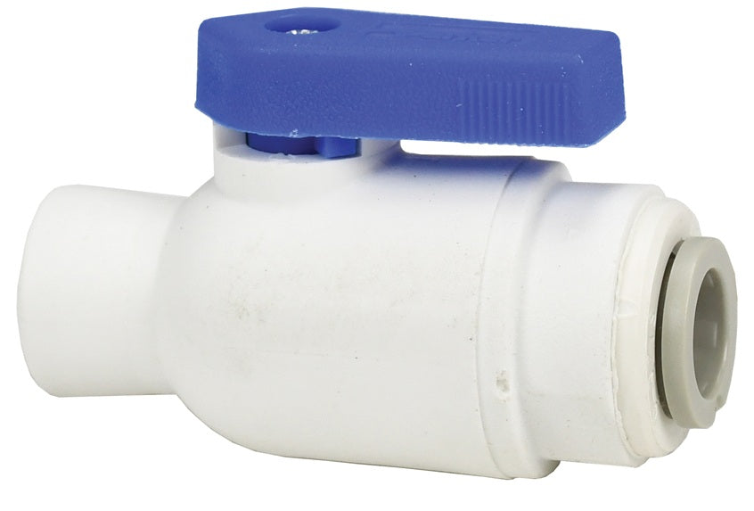 PP6VFC6-MG by Dixon Valve | TrueSeal™ Ball Valve | 3/8" Female NPTF x 3/8" Tube OD | Polypropylene