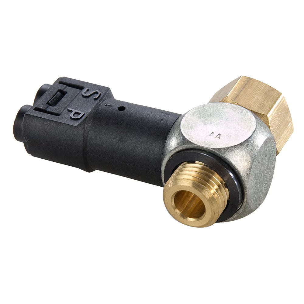 PSBJ731-0 by Parker | Pneumatic Threshold Sensor | 10-32" Male UNF Thread | 5/16" Hex | Straight | Bolt Material: Brass | Polymer