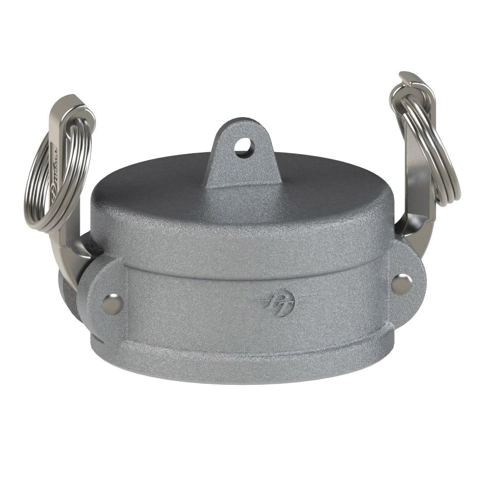 1001115 (15V) by PT-Coupling | Cam & Groove Dust Cap | Type V | 1-1/2" Coupler | Aluminum/HBS
