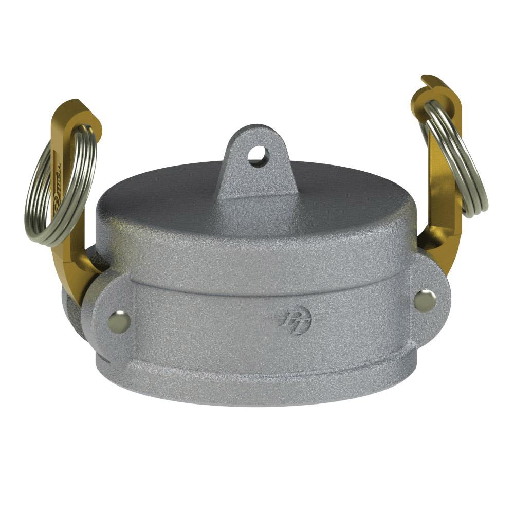 1071101 (E05V) by PT-Coupling | Cam & Groove Dust Cap | Type V | 1/2" Coupler | Aluminum/HB