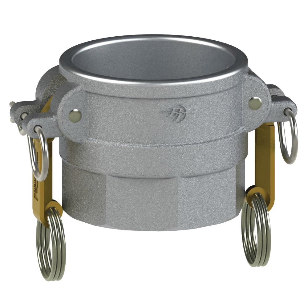 1070430SL (30DSL) by PT-Coupling | STA-LOK® Cam & Groove Adapter | Type DSL | 3" Coupler x 3" Female NPT | Aluminum/HB | Buna-N Seal