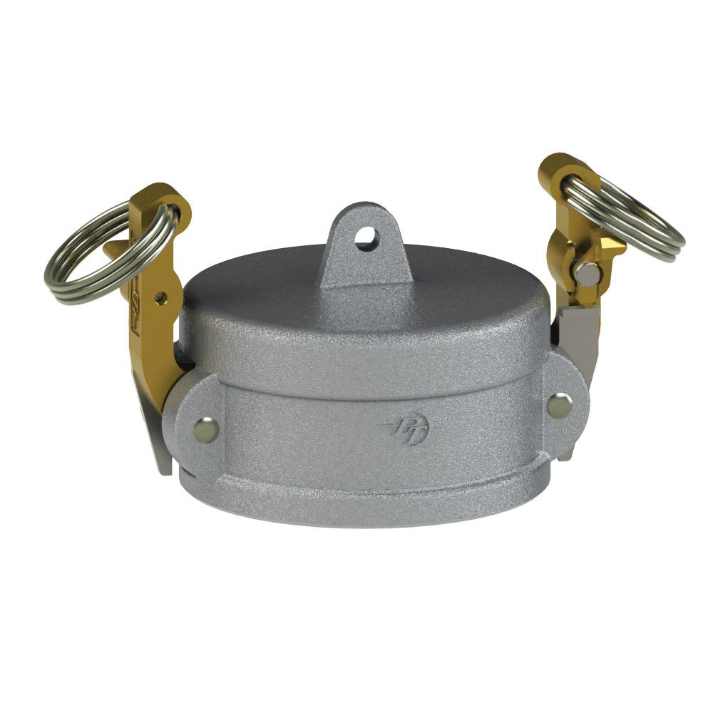 1071112L2 (12V SLII) by PT-Coupling | STA-LOK® II Cam & Groove Dust Cap | Type V | 1-1/4" Coupler | Aluminum/SLB