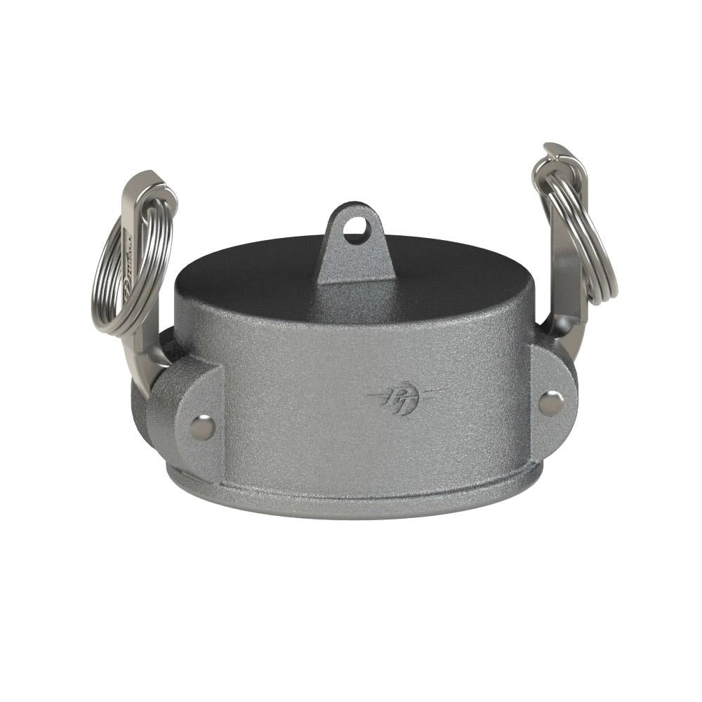 1401125 (25V) by PT-Coupling | Cam & Groove Dust Cap | Type V | 2-1/2" Coupler | 316 Stainless Steel