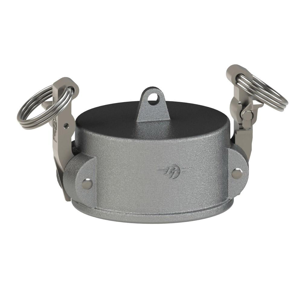 1801110L2 (10V SLII) by PT-Coupling | STA-LOK® II Cam & Groove Dust Cap | Type V | 1" Coupler | Ductile Iron