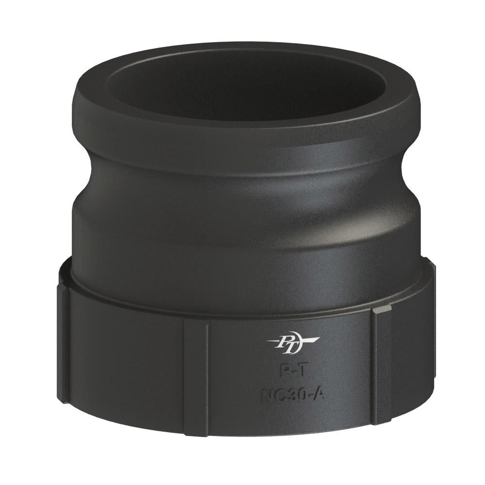 2700107 (07A) by PT-Coupling | Cam & Groove Adapter | Type A | 3/4" Adapter x 3/4" Female NPT | Polypropylene