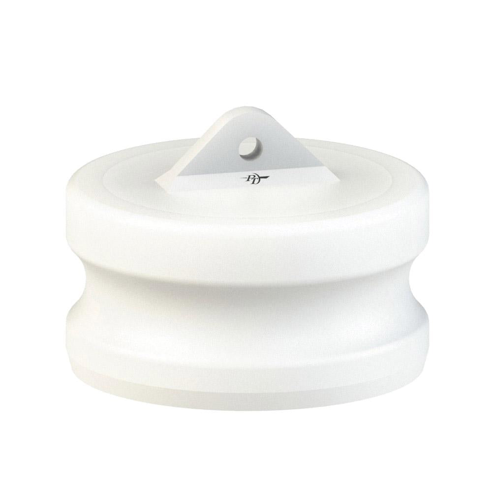 2771210 (10W) by PT-Coupling | Cam & Groove Dust Plug | Type W | 1" Adapter | Food Grade Polypropylene