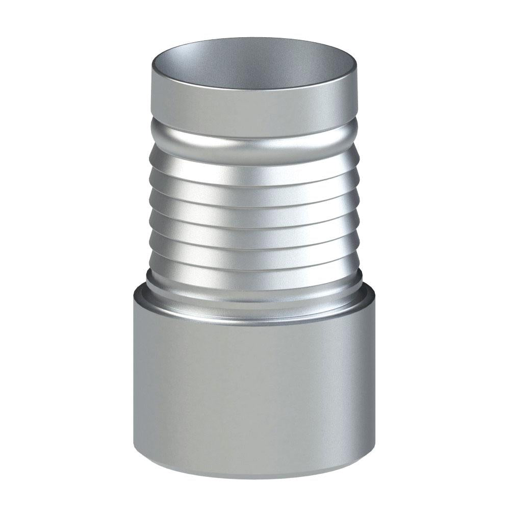 5743014 (30WC50AL) PROGRIP™ by PT-Coupling | Type WC50 | ProGrip C50 External Crimp Fitting | 3" Butt Weld Schedule 40 Pipe x 3" Hose Shank | Aluminum