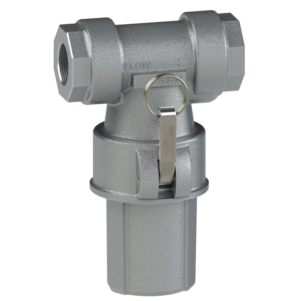 60903020S (30X20STDS) by PT-Coupling | Type STDS-T | In-Line T-Strainer | 2" Size | 150 PSI Max | Aluminum/HBS