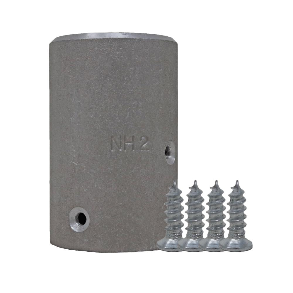 60930700 (07 NSB) by PT-Coupling | Type NSB | Nozzle Holder | 1-1/4" NPSM Thread x Hose Connection | 3/4" Size | 1.50" Hose OD | Aluminum