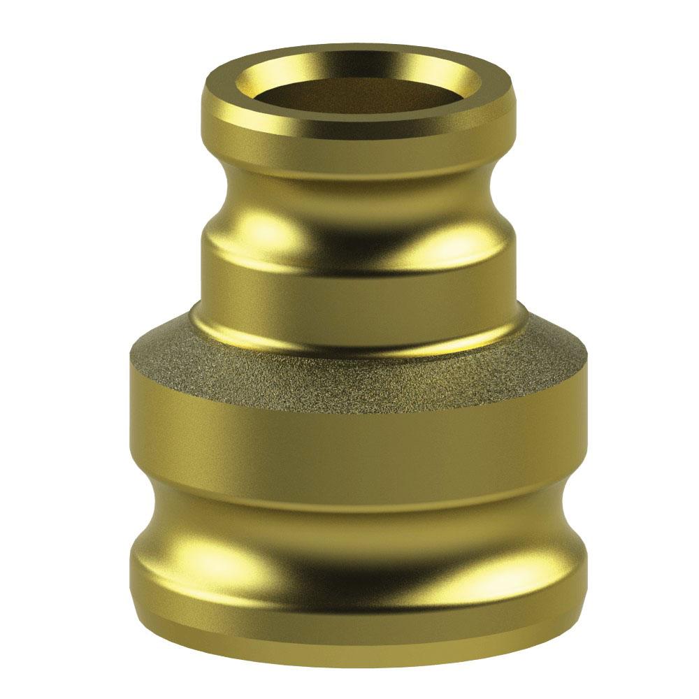 62281515 (SA15X15) by PT-Coupling | Cam & Groove Adapter | Spool Adapter | Type SA | 1-1/2" Adapter x 1-1/2" Adapter | Brass