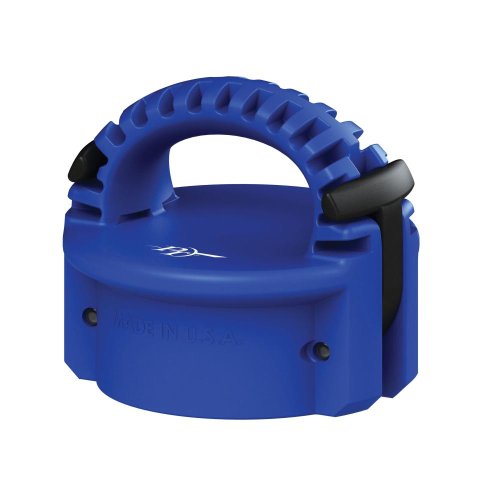 77021 (20SBF) by PT-Coupling | Type SBF | Safety Bump Cap | for Cam and Groove Couplings | 2" Size | Polypropylene (Blue)
