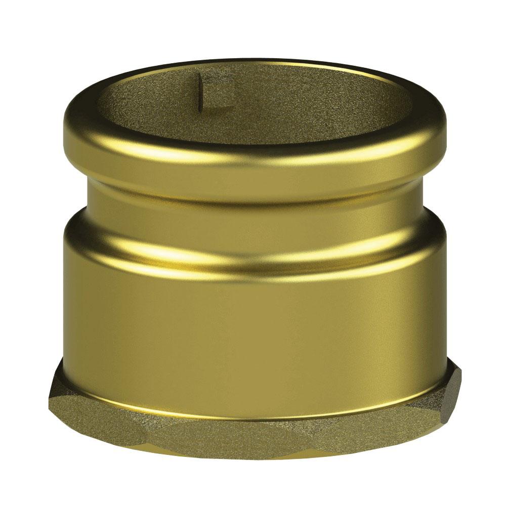 86294000 (TF40LC) by PT-Coupling | Petroleum Handling Tank Adapter | Type TFAS | Tank Fill Adapter x 4" Female NPSH Straight Thread | Buna-N Fuel Gasket | Brass
