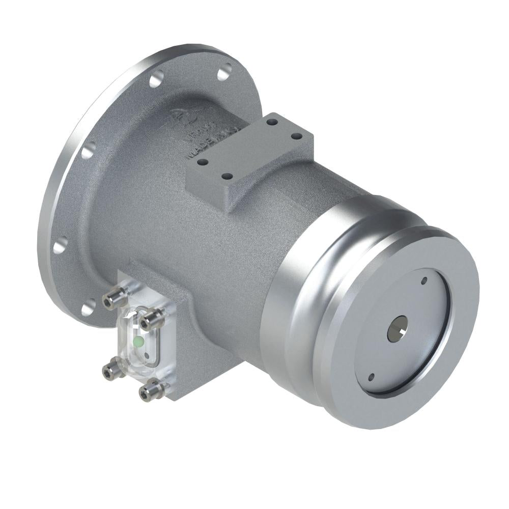 89010403A (VR40AF) by PT-Coupling | Petroleum Handling Vapor Recovery Breakaway Adapter | with Sight Glass | 4" Adapter x 4" Tank Truck Flange | Aluminum