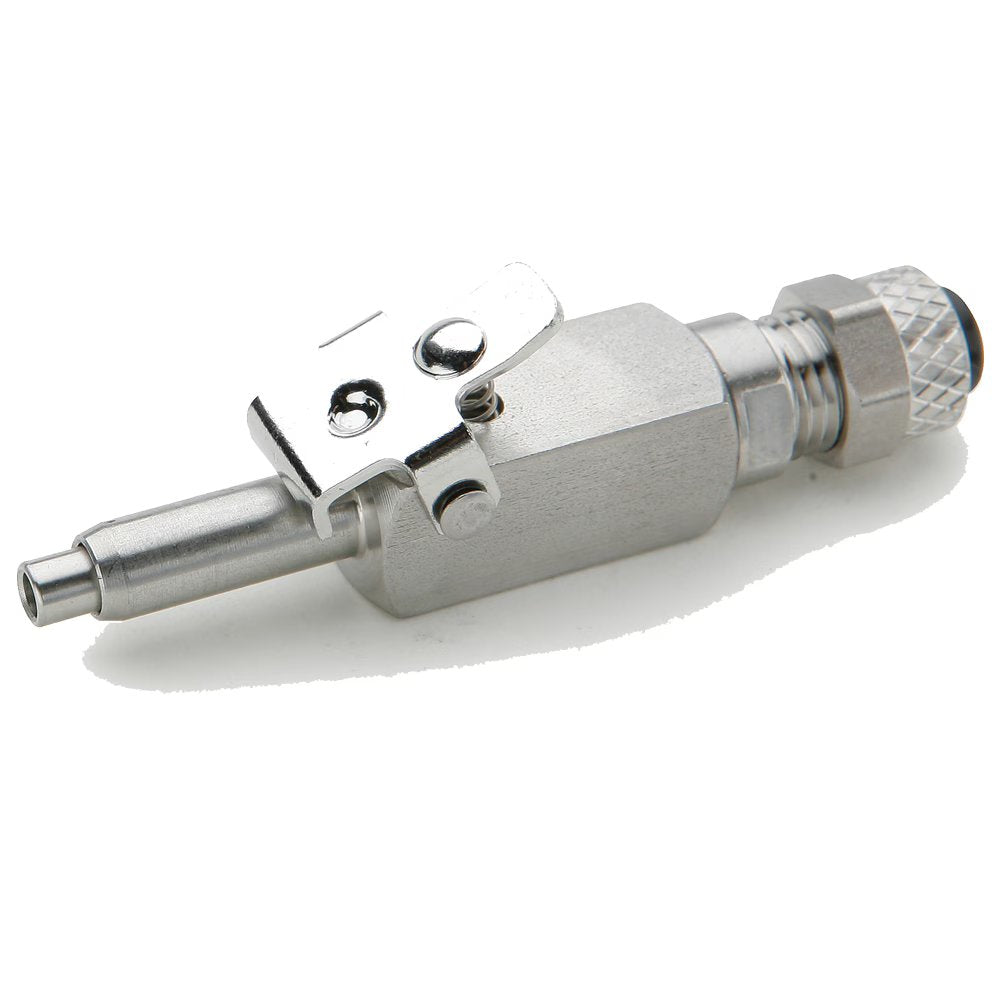 393PDSS-6-6 by Parker | Poly-Tite Fittings | Shutoff Type Insert | 3/8" Tube OD x 3/8" Insert Diameter | .5" Square | 2.60" Length | Straight | Stainless Steel