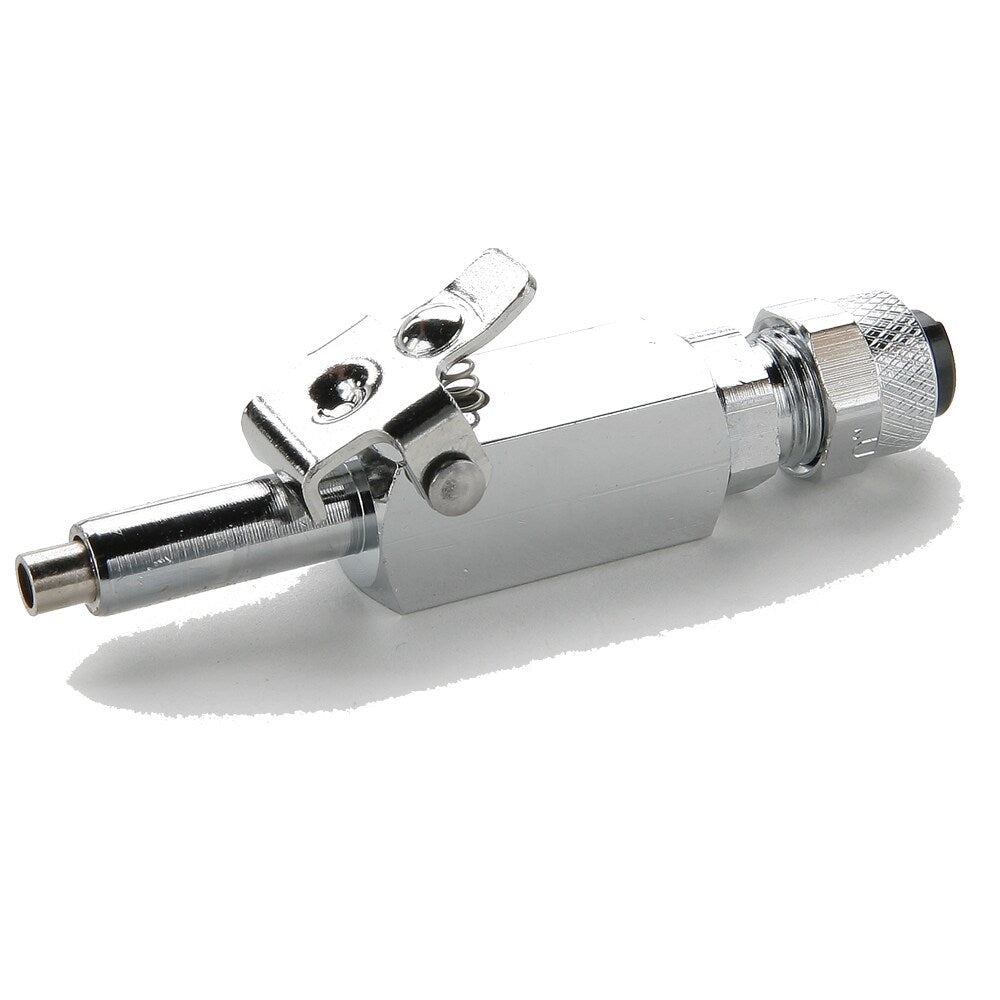 393PD-6-6 by Parker | Poly-Tite Fittings | Shutoff Type Insert | 3/8" Tube OD x 3/8" Insert Diameter x 1/2" Thread | 1/2" Square | Straight | Chrome Plated Brass | Pack of 5