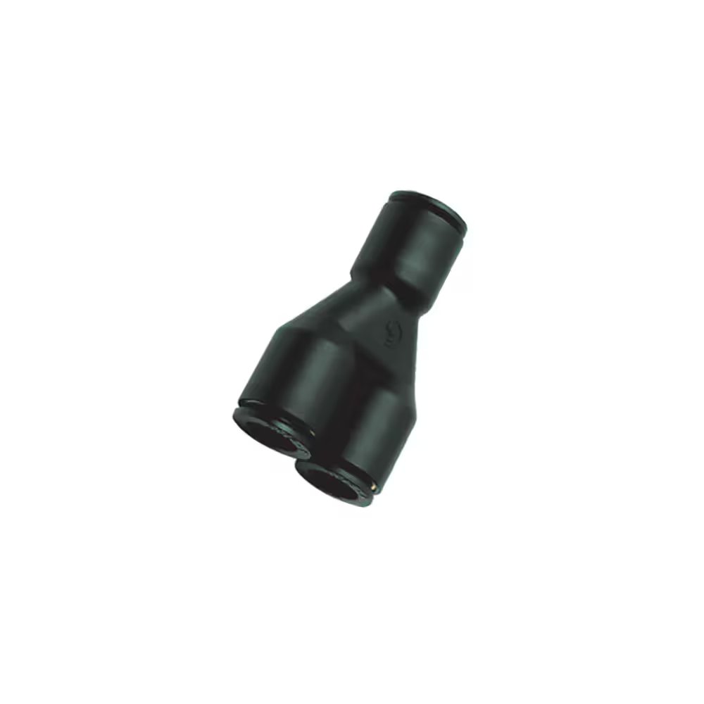 3140 10 00 by Parker | Legris Push-In Fitting | 10 mm Push-to-Connect x 10 mm Push-to-Connect | 53 mm Length | Y | Polymer | Pack of 10