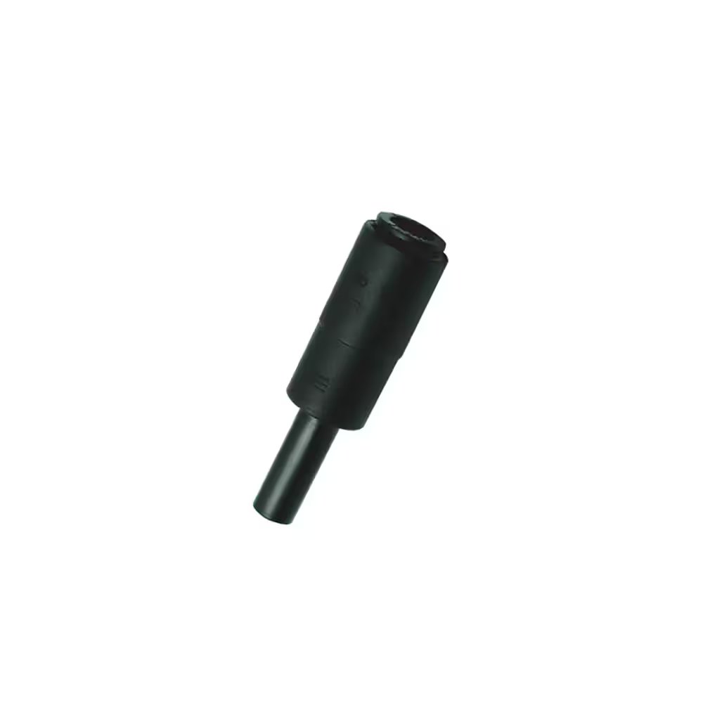 3160 08 00 by Parker | Legris Self-Sealing Plug-in Fitting | 8 mm Tube Size | 58 mm Length | Straight | Polymer | Pack of 10