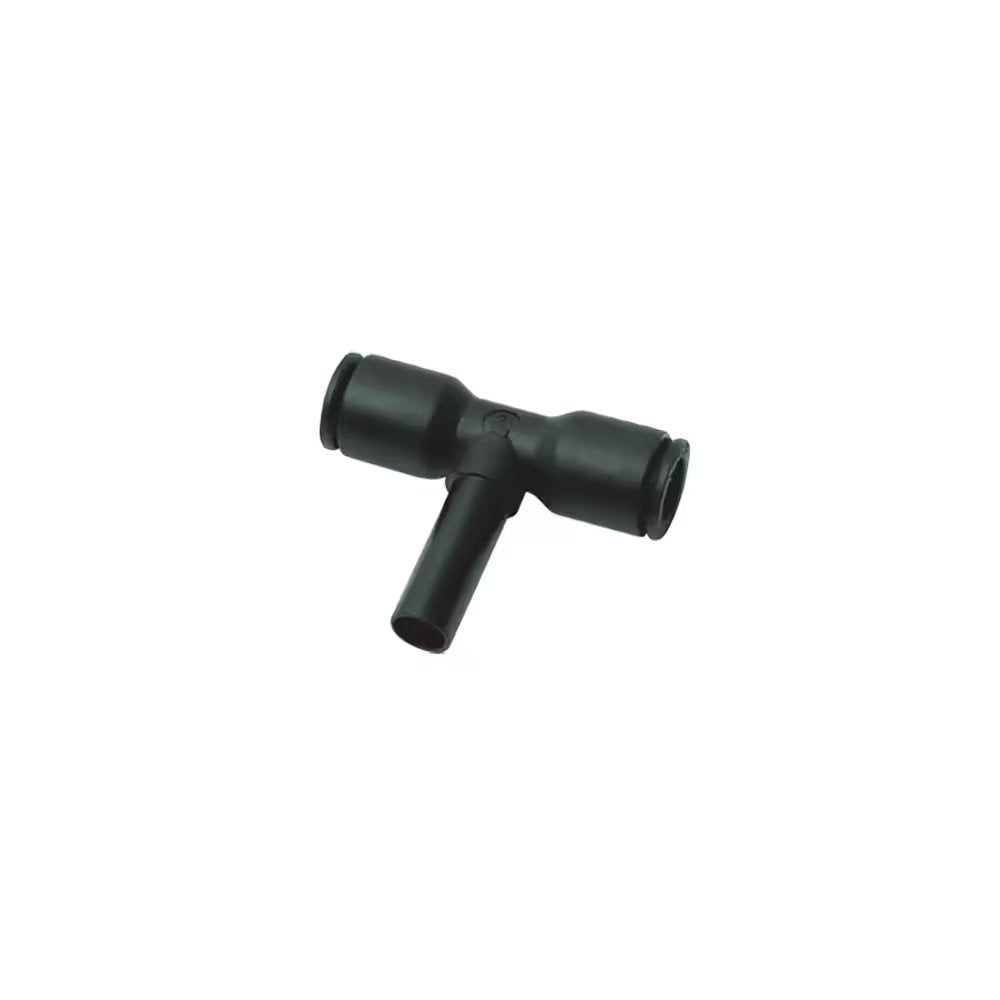 3188 12 00 by Parker | Legris Plug-In Fittings | 10mm Push-to-Connect x 12mm Tube Stem | 62mm Length | Tee | Polymer | Pack of 10