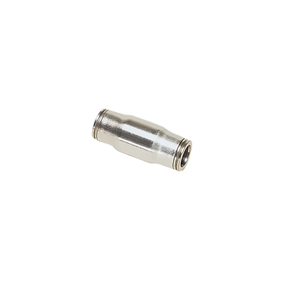 3806 08 00 by Parker | Legris Tube-to-Tube Fitting | 8 mm Tube Size | 36 mm Length | Straight | 316L Stainless Steel | Pack of 5