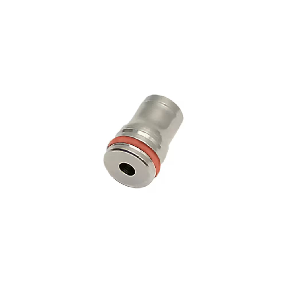 3809 06 10 by Parker | Legris Stud Swivel Fitting | 6 mm Tube Size x 1/8" Male BSPT Thread | 13 mm Hex | 90° Elbow | 316L Stainless Steel | Pack of 10