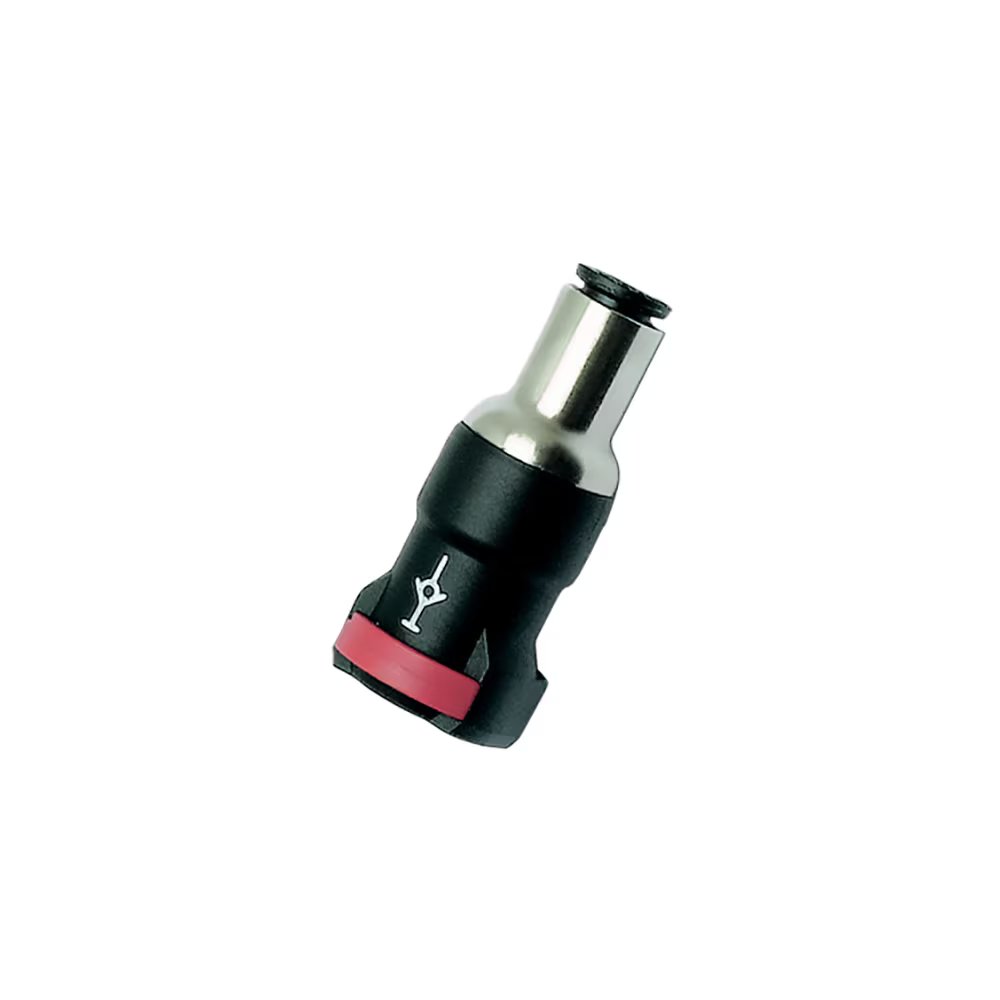7926 05 06 by Parker | Legris Body with Push-In Connection | 5 mm Tube Size x 6 mm Tube Size | 44 mm Length | Straight | Polymer | Pack of 10 | Pack of 10