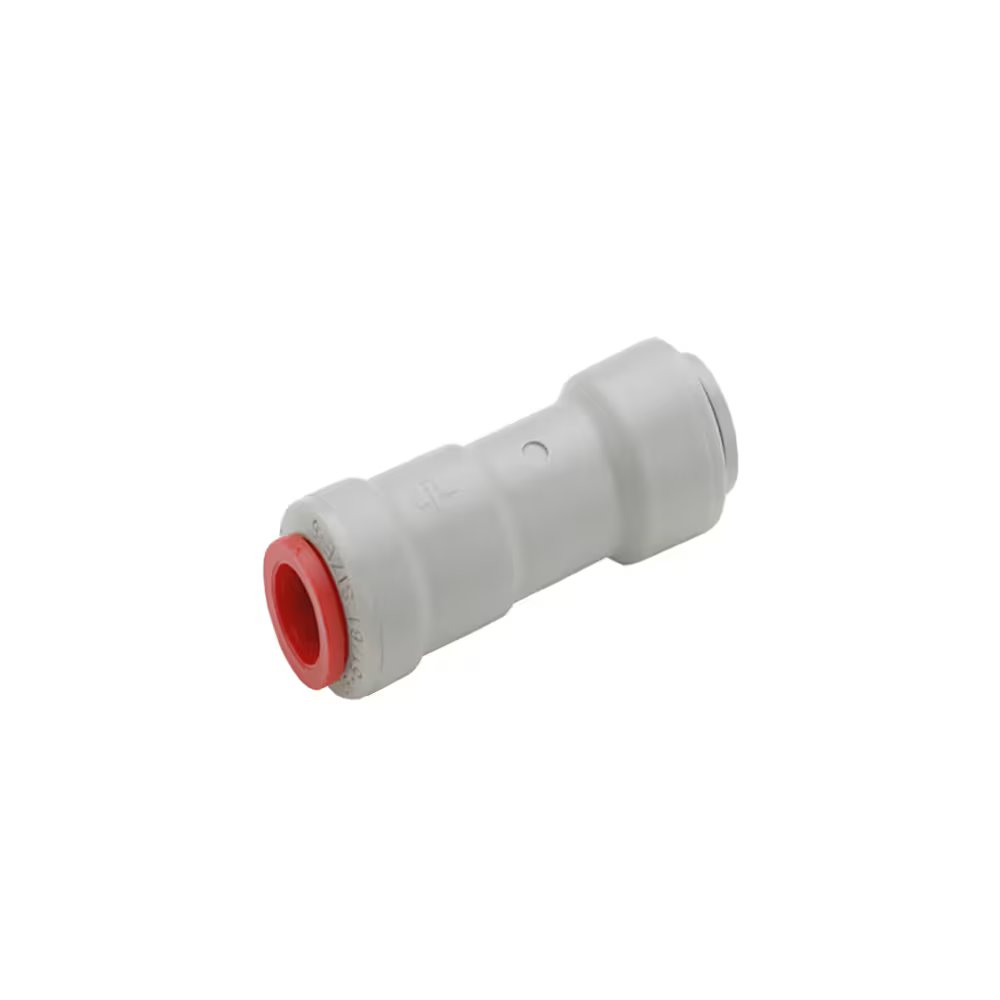 7992 56 00WP2 by Parker | Legris Single Non-Return Valve | 1/4" Tube Size | 51mm Length | Straight | Acetal | Pack of 5