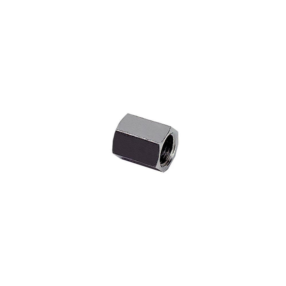 1862 27 21 by Parker | Legris Reducer Connector | 3/4" Female BSPP Thread x 1/2" Female BSPP Thread | 32 mm Length | 39.5 mm Hex | Straight | 316L Stainless Steel