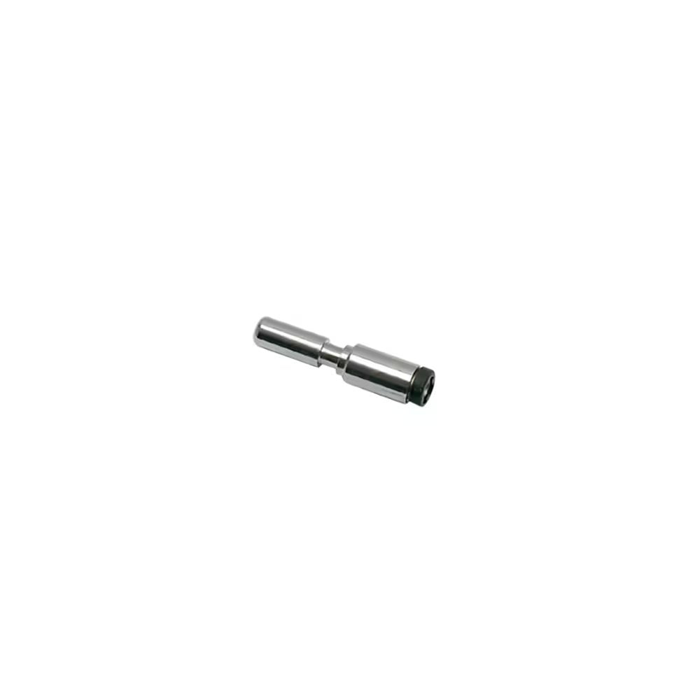 3150 00 61 by Parker | Legris Plug Quick Disconnect | 4 mm Push-In Connection | 39 mm Length | Nickel-Plated Brass | Pack of 10
