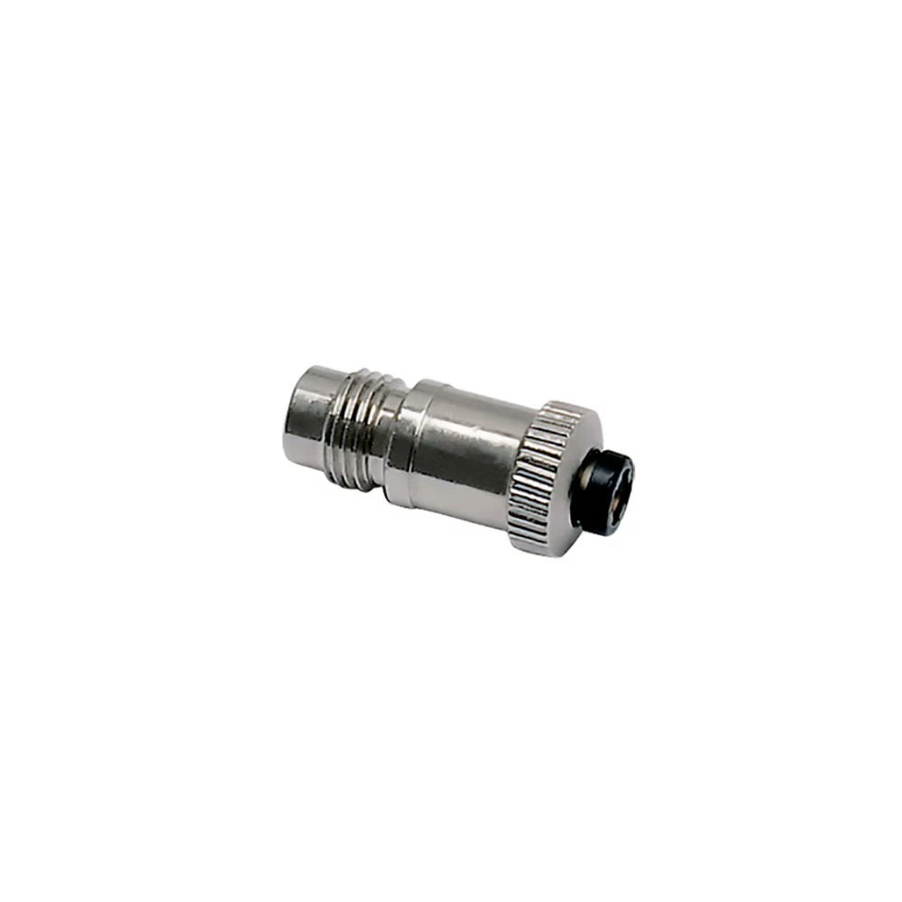 0690 07 00 by Parker | Legris Nozzle w/ LF 3000® Push-in Connection | M12x1.25 Male Metric Thread | 35 mm Length | Straight | Nickel-Plated Brass | Pack of 5