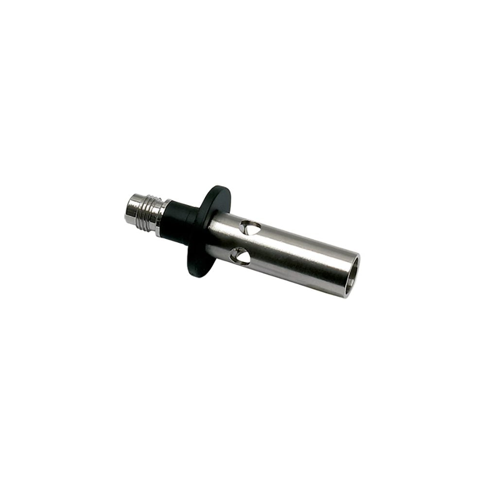 0690 11 00 by Parker | Legris Safety Booster Nozzle w/ Air Screen | M12x1.25 Male Metric Thread | 76 mm Length | Straight | Nickel-Plated Brass | Pack of 5