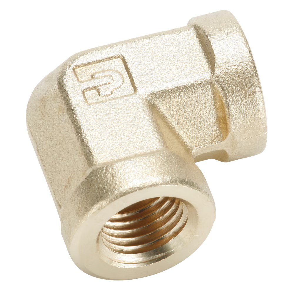 1200P-2-2 by Parker | Union | 1/8" Female Pipe Thread | 90° Elbow | Brass | Pack of 10