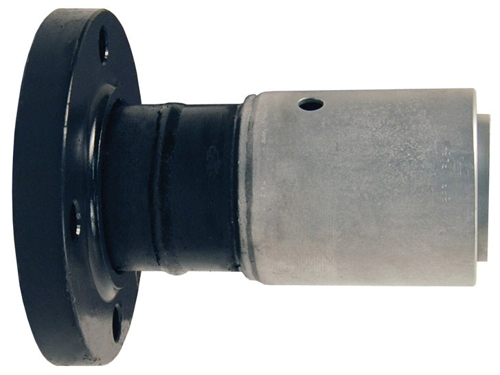 128P1LJ15 by Dixon Valve | Holedall® External Swage | Floating Flange Assembly | 8" Hose ID | Hose OD: From 9-20/64" to 9-24/64" | Carbon Steel