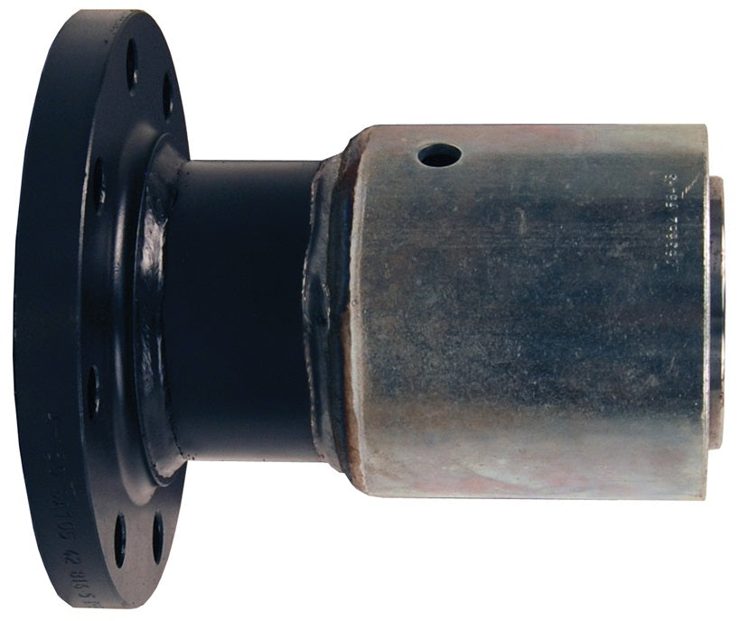 96P1SO15 by Dixon Valve | Holedall® External Swage | Fixed Flange Assembly | 6" Hose ID | Hose OD: From 7" to 7-4/64" | Carbon Steel