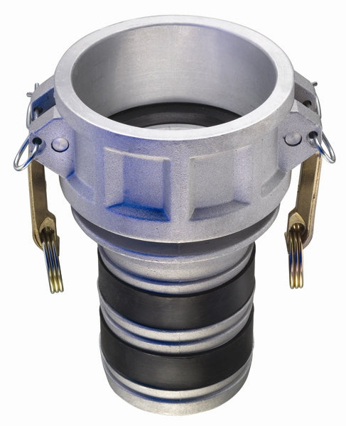 AL-CLF150 by Kuriyama | EZ-Seal™ Leak Resistant Cam & Groove Fitting | AL-CLF Series | Part C | 1-1/2" Female Coupler x 1-1/2" Hose Shank | Aluminum