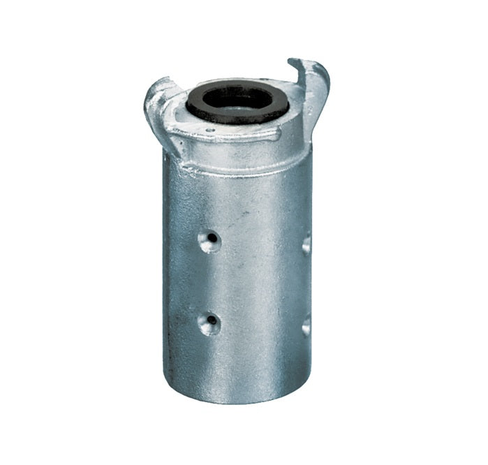 Q-AL050 by Kuriyama | Q-AL Series | Sandblast Hose Coupling | Two Lug | Standard Flow | 1/2" Hose ID | 1-1/16" Hose OD | Aluminum