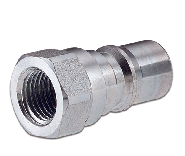 QBM-1212-FNPR ARGUS by Kuriyama | Hydraulic Quick Disconnect Coupling | QB-ISO-B | Poppet Standard ISO 7241 B | -12 ISO 7241 B x -12 Female NPTF | Plug | Galvanized Steel