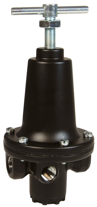 R119-02C Watts by Dixon Valve | R119-Series | Standard Regulator | 1/4" Size | 100 SCFM | without Gauge | 2 - 125 PSIG Pressure Range
