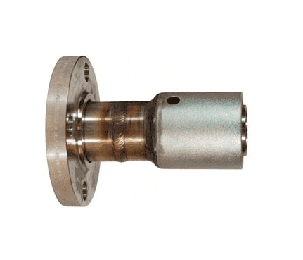 R96P2LJR15 Dixon Valve 6" Stainless Steel External Swage Floating Flange Assembly - Hose OD from 7-5/64" to 7-12/64"